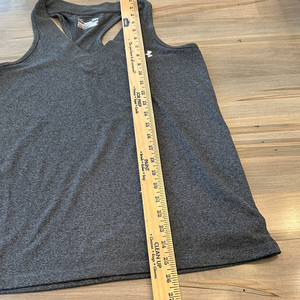Under Armour Women's Dark Gray Tank Top - Picture 6 of 6
